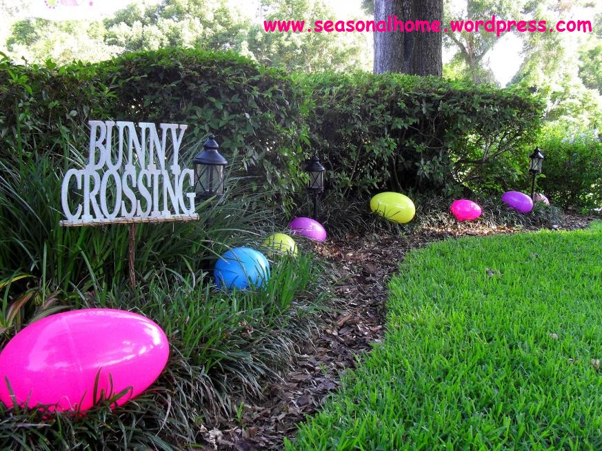 Plastic Outdoor Easter Eggs 15